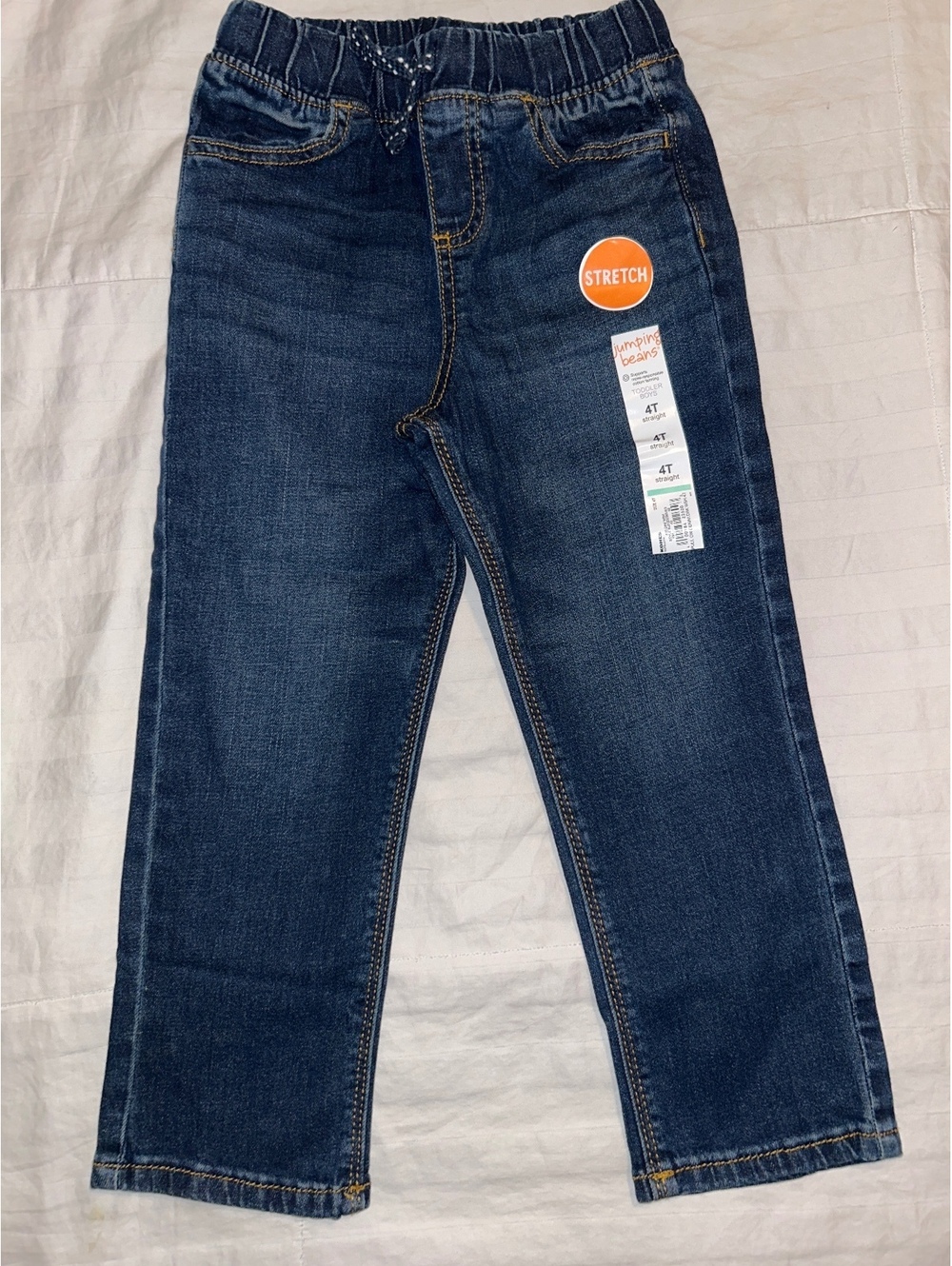 Toddler Boy Jumping Beans Jeans Sz 4T NWT